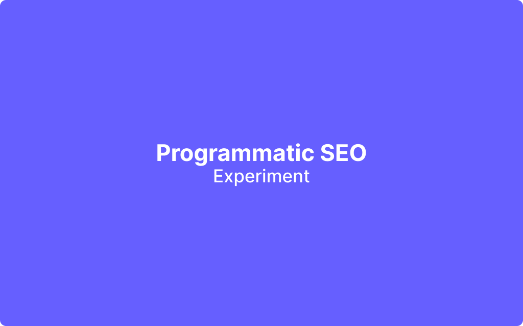 Creating a Programmatic SEO Blog using 11ty and Mustache